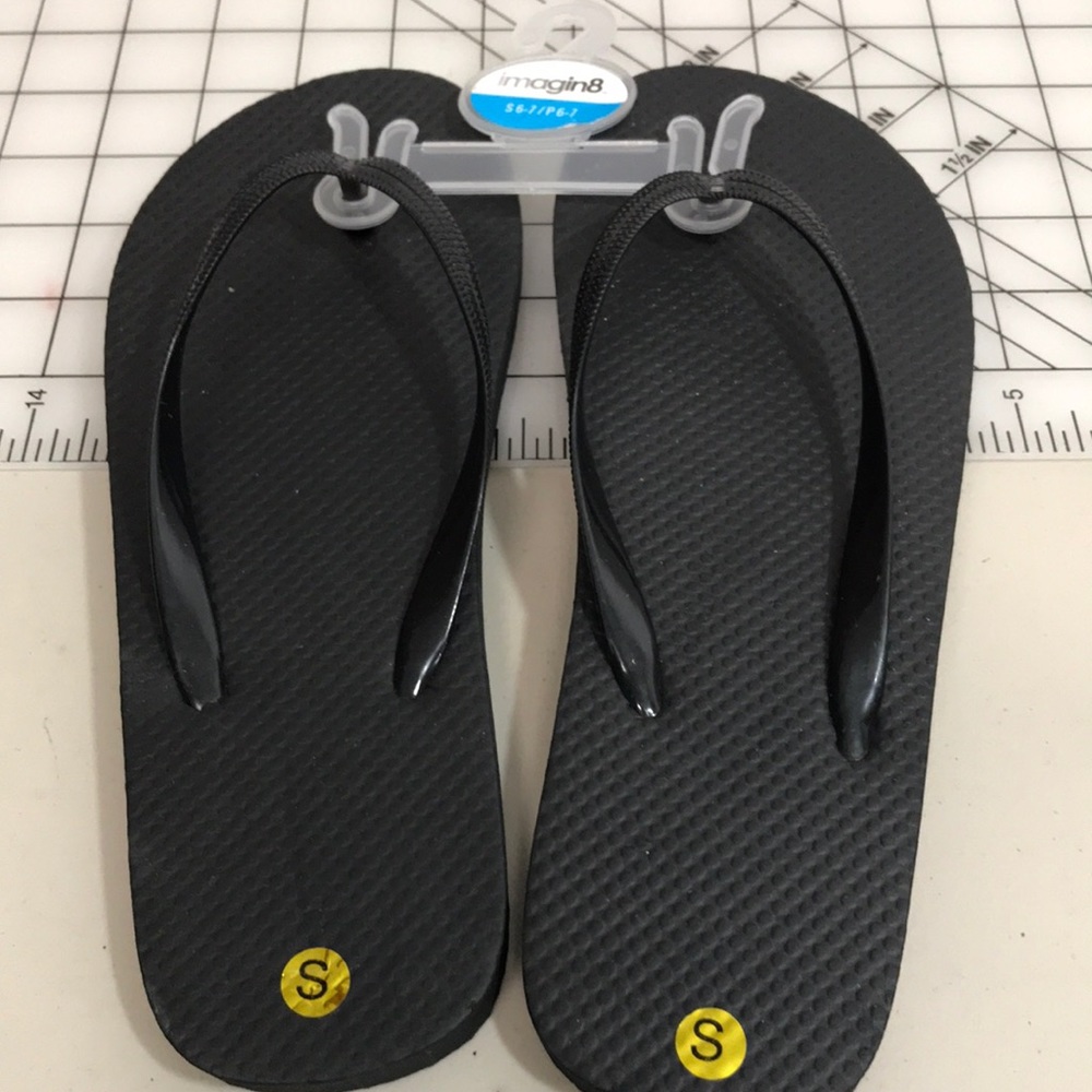 Imagin8 Black Women’s Thongs